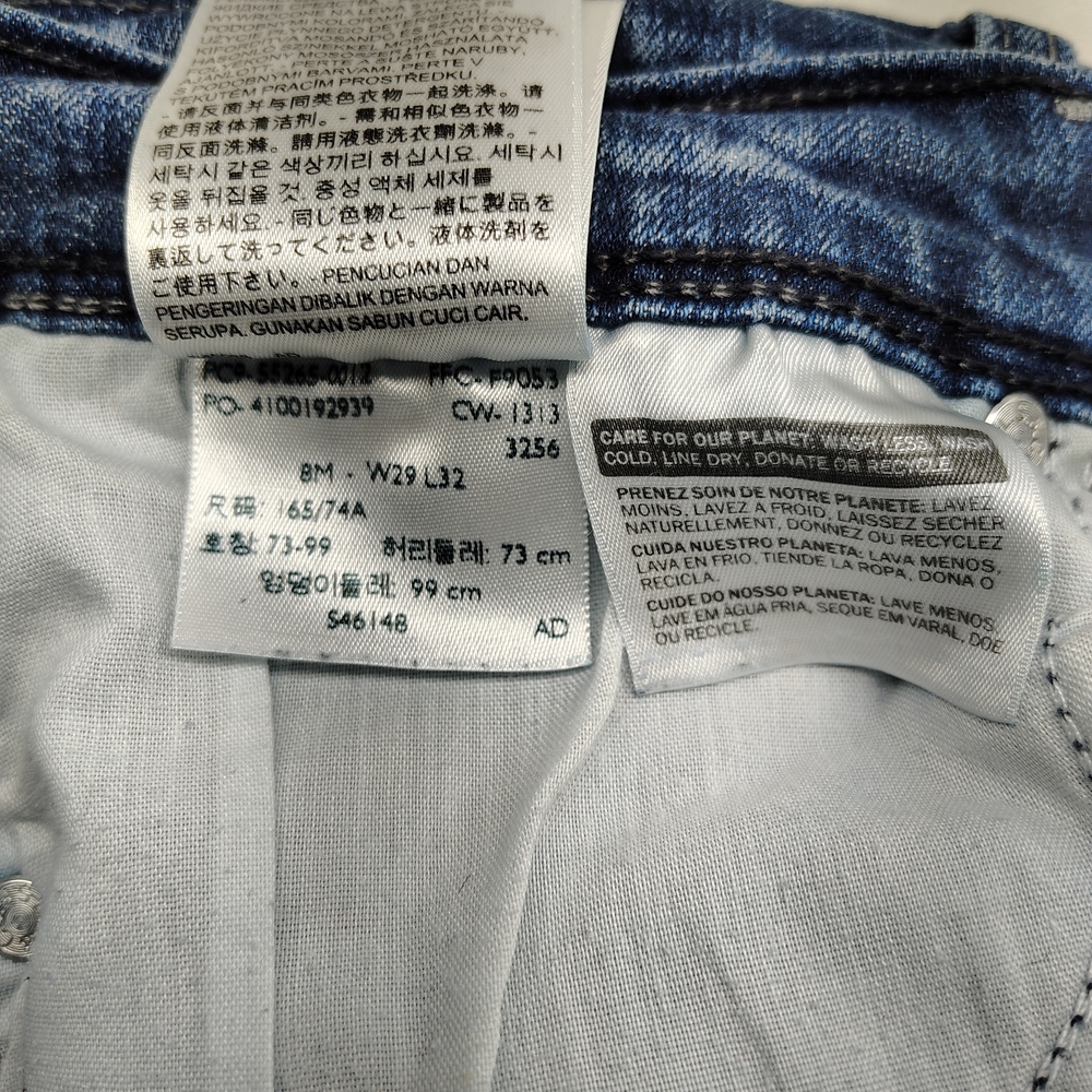 Levi's 515 Bootcut Dark Wash Women's Jeans Sz 8 29×32 - Picture 3 of 5